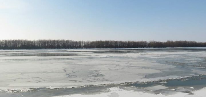 Дунай замерзає - вражаюче відео