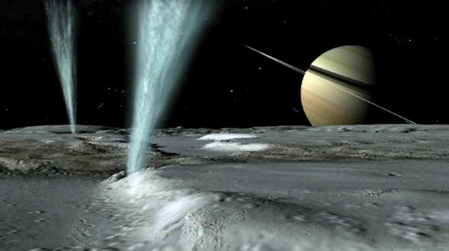 Ученые нашли на спутнике Сатурна  условия для существования жизни