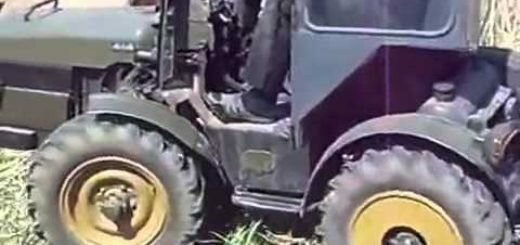 Житель Черкащины изобрел трактор, который сам сажает и выкапывает картофель