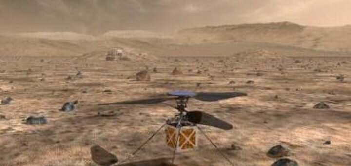 NASA намерена отправить вертолёт на Марс в 2020 году